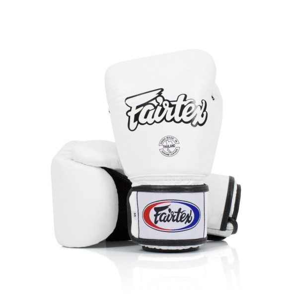 Боксерські рукавиці Fairtex BGV1 White 10 унцій