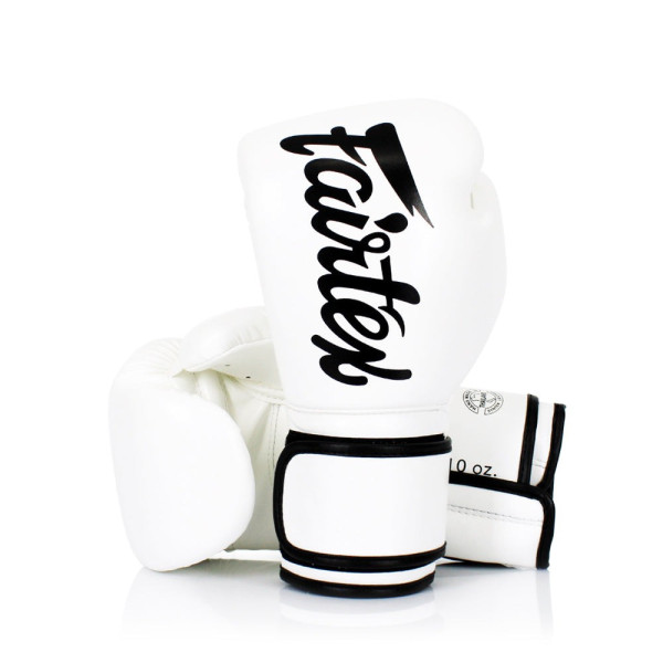 Боксерські рукавиці Fairtex BGV14 White 12 унцій