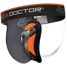 Захист паху Shock Doctor 329 Supporter with Ultra Carbon Flex Cup Grey, M