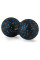 Масажний м'яч подвійний PowerPlay PP-4353 Epp foam peanut ball (d12*24cm.) Чорно/Синій