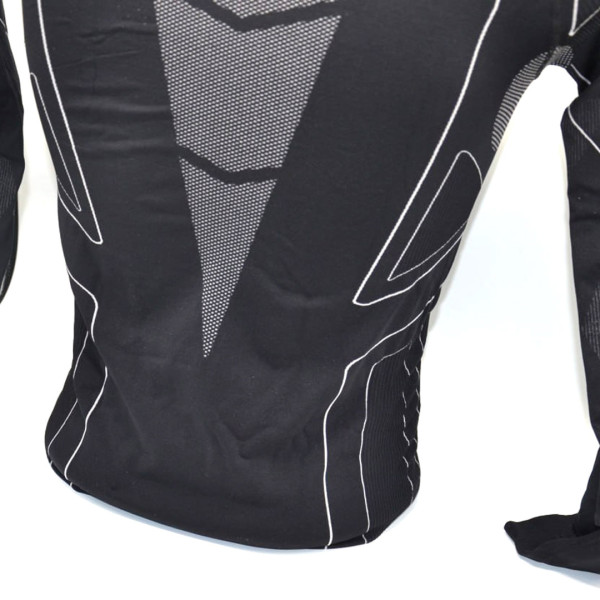 Термокофта (лонгслів) X TECH Maglia Race 3 Munica Lunga giroc Nero L/XL Чорна
