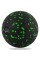 Масажний м'яч PowerPlay PP-4351 Epp Massage Ball (d10) Чорно/Зелений