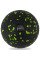 Масажний м'яч PowerPlay PP-4351 Epp Massage Ball (d10) Чорно/Зелений