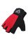 Рукавички для фітнесу RDX W1 HALF RED PLUS-L