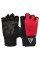 Рукавички для фітнесу RDX W1 HALF RED PLUS-L