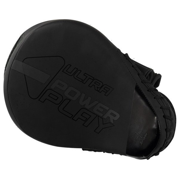 Лапи боксерські PowerPlay 3044 Pro Carbon Ultra Series Чорні PU [пара]