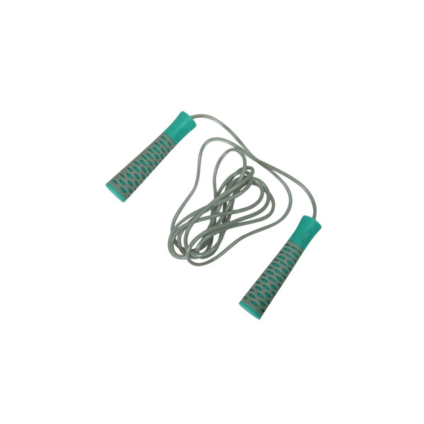 Скакалка PowerPlay 4206 Jump Rope PRO+ Сіро-м'ятна (2,75m.)