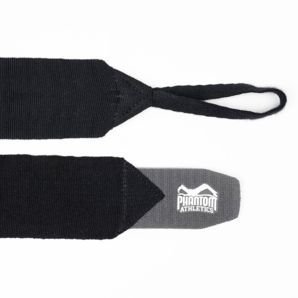 Бинти для боксу Phantom Impact Black 400cm. (4м.)
