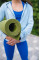 Килимок для йоги та фітнесу Power System PS-4014 PVC Fitness-Yoga Mat Green (173x61x0.6)