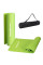 Килимок для йоги та фітнесу Power System PS-4014 PVC Fitness-Yoga Mat Green (173x61x0.6)
