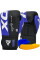 Боксерські рукавиці RDX F4 Boxing Sparring Gloves Hook&Loop BLUE/BLACK 16 унцій (капа у комплекті)