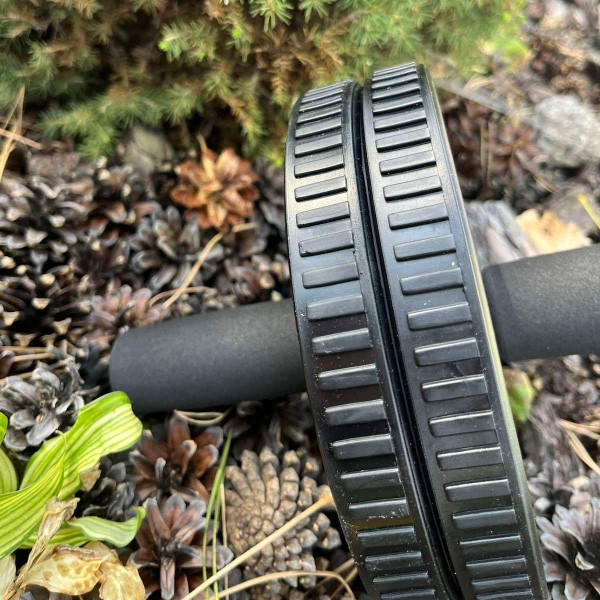 Колесо для преса PowerPlay PP-4345 Exercise Wheel (d16.5cm.) Сіре