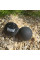 Масажний силіконовий подвійний м'яч PowerPlay PP-4355 Silicone Lacrosse Peanut Ball (6.3*12.6см.) Чорний