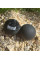 Масажний силіконовий подвійний м'яч PowerPlay PP-4355 Silicone Lacrosse Peanut Ball (6.3*12.6см.) Чорний