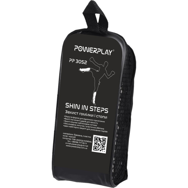 Захист гомілки і стопи PowerPlay 3052 Ultra Series Чорні L