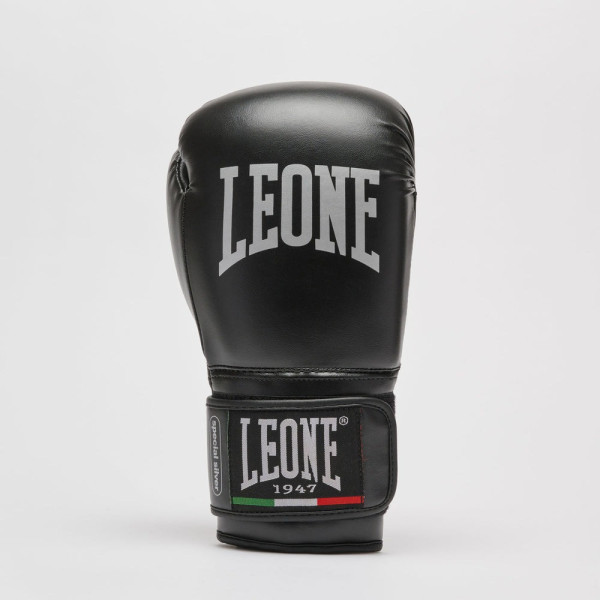 Боксерські рукавиці Leone GN383 THUNDER Black 12 унцій (капу в комплекті)