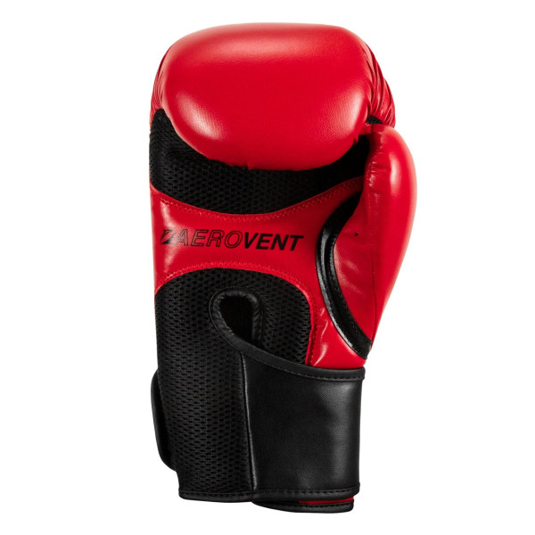 Боксерські рукавиці TITLE Boxing Vegan Gloves Red/Black 14 oz