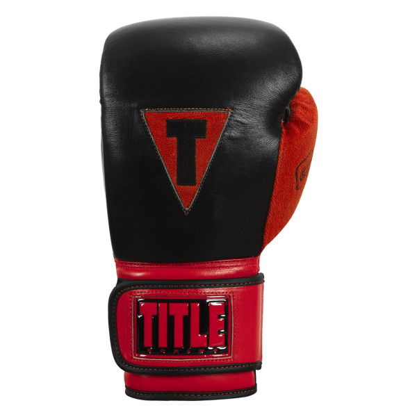 Боксерські рукавиці TITLE Boxing All Heart Bag Gloves 2.0 Black/Red 12 oz