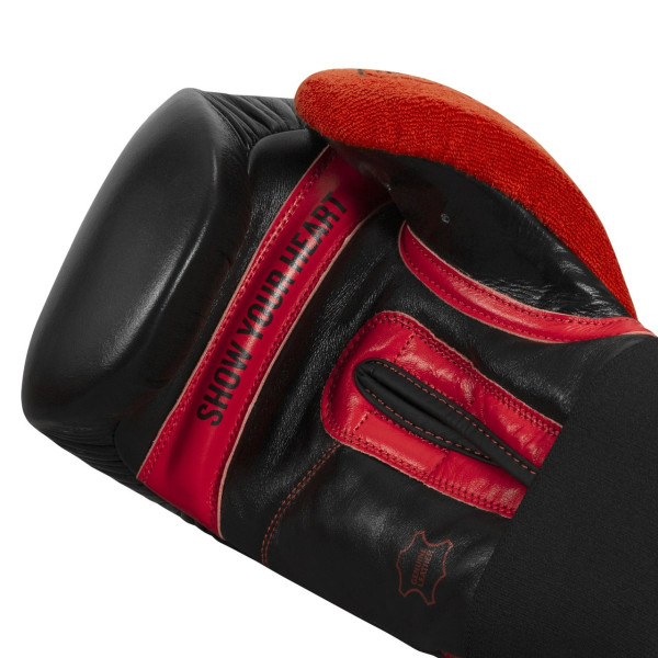 Боксерські рукавиці TITLE Boxing All Heart Bag Gloves 2.0 Black/Red 12 oz