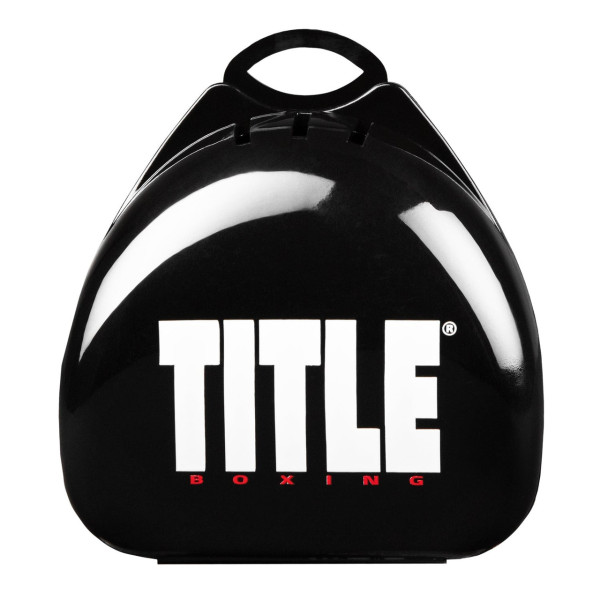 Капа TITLE Boxing Air Force Duo-Defense 2.0 доросла (вік 11+) Black