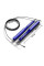 Скакалка швидкісна на підшипниках алюмінієва PowerPlay 4207 Elite Jump Rope Синя (3m.)