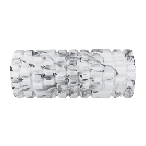 Масажний ролик (роллер) PowerPlay 4025 Massage Roller Сіро-чорний (33x15см.)