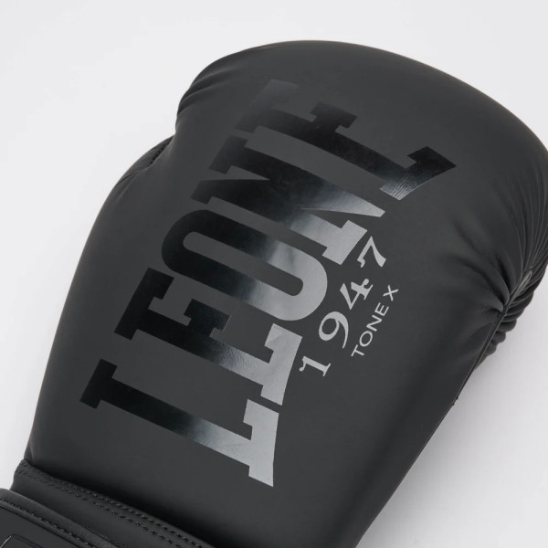 Боксерські рукавиці Leone GN058 TONE X Black 14 унцій