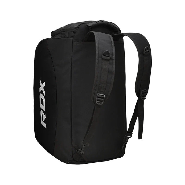 Спортивна сумка RDX R1 Duffel Bag with Backpack Straps Black/White