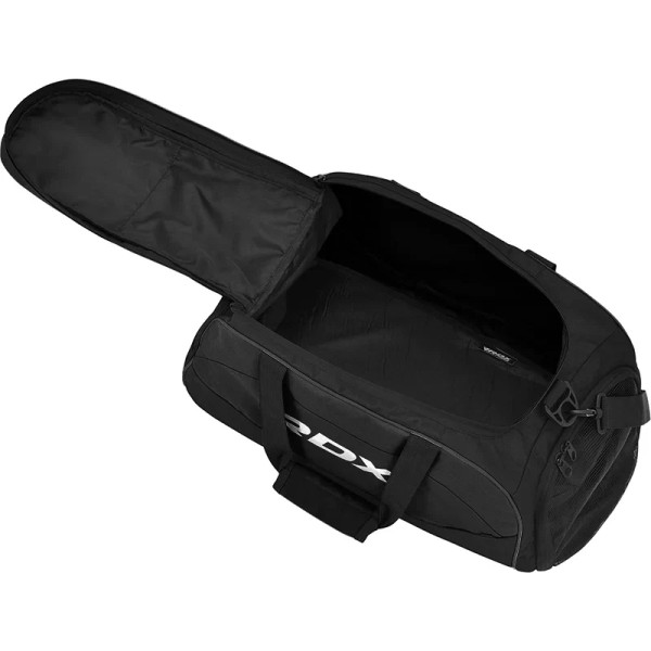 Спортивна сумка RDX R1 Duffel Bag with Backpack Straps Black/White
