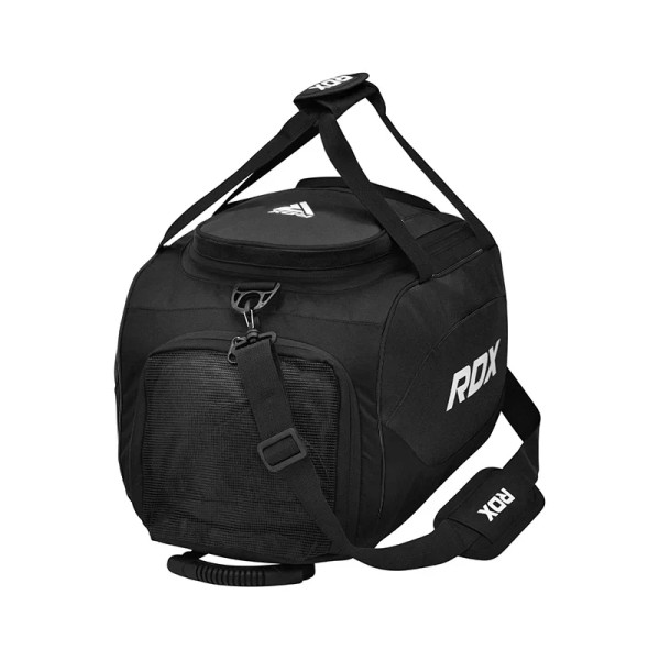 Спортивна сумка RDX R1 Duffel Bag with Backpack Straps Black/White