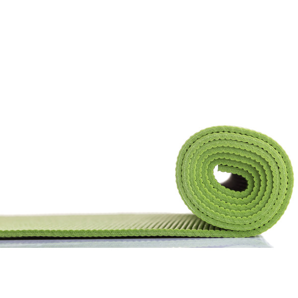 Килимок для йоги та фітнесу Power System PS-4014 PVC Fitness-Yoga Mat Green (173x61x0.6)