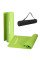Килимок для йоги та фітнесу Power System PS-4014 PVC Fitness-Yoga Mat Green (173x61x0.6)