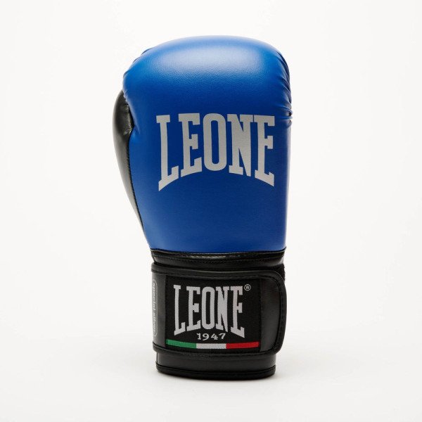 Боксерські рукавиці Leone GN383 THUNDER Blue 8 унцій (капу в комплекті)