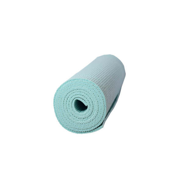 Килимок для йоги та фітнесу PowerPlay 4010 PVC Yoga Mat М'ятний (173x61x0.6)