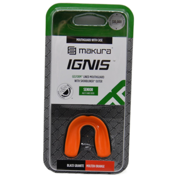 Капа MAKURA Ingis доросла (вік 11+) Black/Orange (art.6017514013)