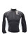 Термокофта з комірцем (лонгслів) X TECH Maglia Race 3 Munica Lunga lupetto Nero L/XL Чорна
