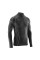 Термокофта з комірцем (лонгслів) X TECH Maglia Race 3 Munica Lunga lupetto Nero L/XL Чорна