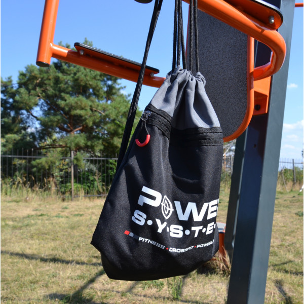 Рюкзак спортивний Power System PS-7011 Gym Sack Alpha Blak/Grey