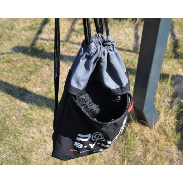 Рюкзак спортивний Power System PS-7011 Gym Sack Alpha Blak/Grey