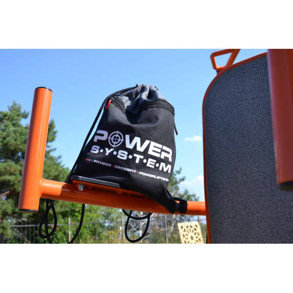 Рюкзак спортивний Power System PS-7011 Gym Sack Alpha Blak/Grey