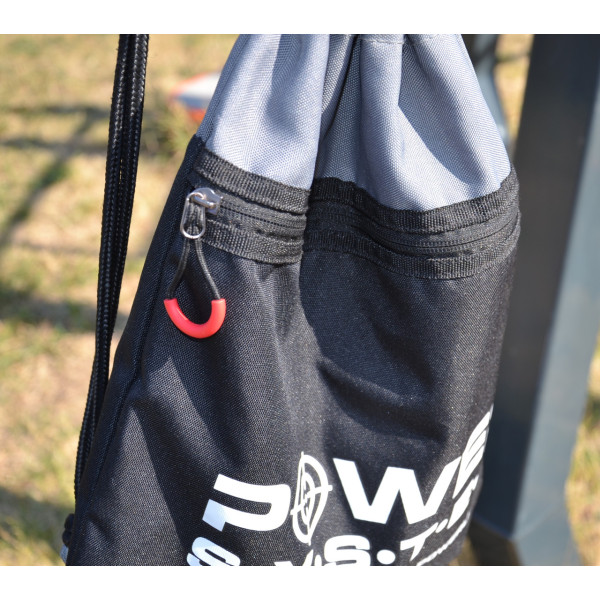 Рюкзак спортивний Power System PS-7011 Gym Sack Alpha Blak/Grey