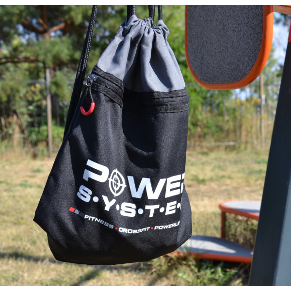 Рюкзак спортивний Power System PS-7011 Gym Sack Alpha Blak/Grey