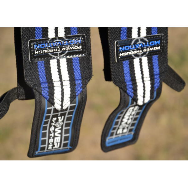 Кистьові бинти Power System PS-3500 Wrist Wraps Blue/Black