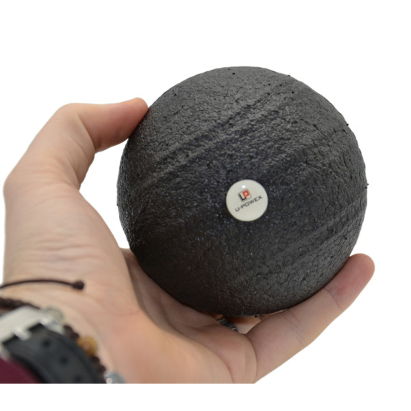Масажний м'яч U-POWEX Epp foam ball (d8cm.) Black