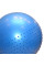 М'яч для фітнесу (фітбол) напівмасажний PowerPlay 4003 Ø65 cm Gymball Синій + помпа