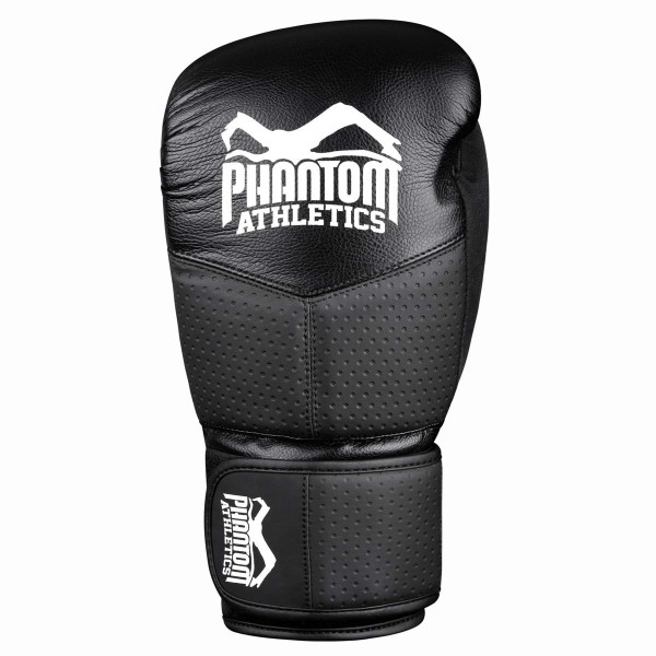 Боксерські рукавиці Phantom RIOT Pro Black 12 унцій (капа в подарунок)