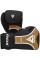 Боксерські рукавиці RDX AURA PLUS T-17 Black Golden 16 унцій (капа в комплекті)