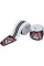 Бинти на коліна RDX K1 GYM Knee Wraps White/Black Plus