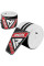 Бинти на коліна RDX K1 GYM Knee Wraps White/Black Plus