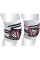 Бинти на коліна RDX K1 GYM Knee Wraps White/Black Plus